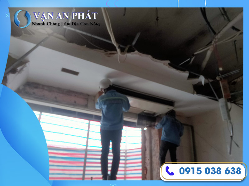 Dàn lạnh giấu trần nối ống gió VRV Daikin