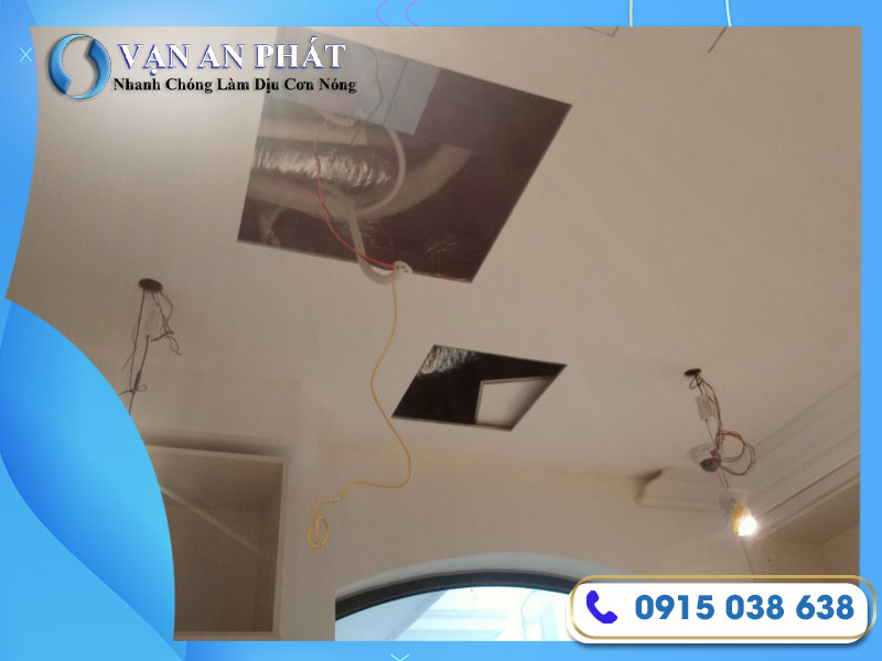 máy lạnh giấu trần nối ống gió