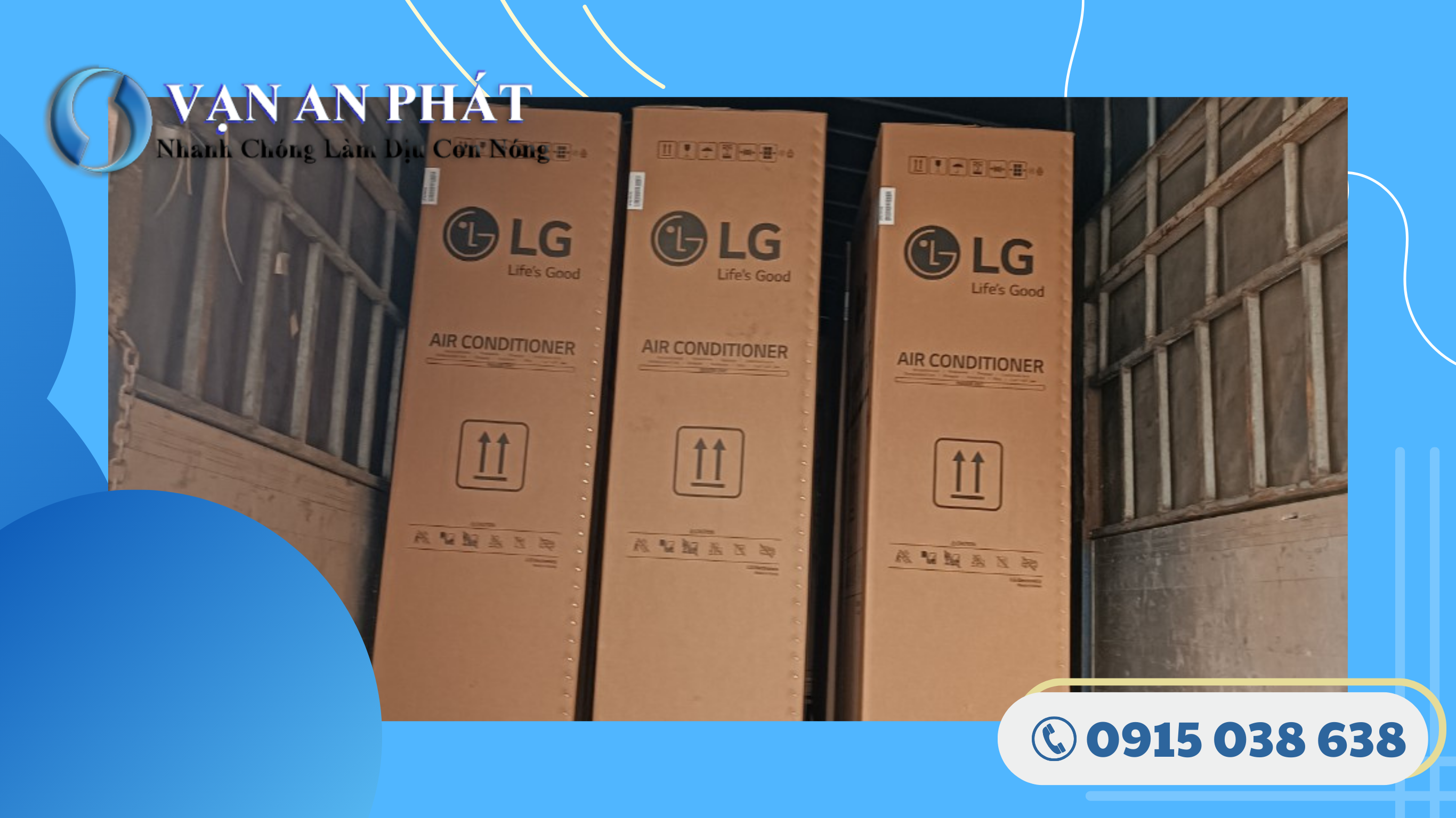 Máy Lạnh Tủ Đứng LG Inverter -Vạn Thành Phát