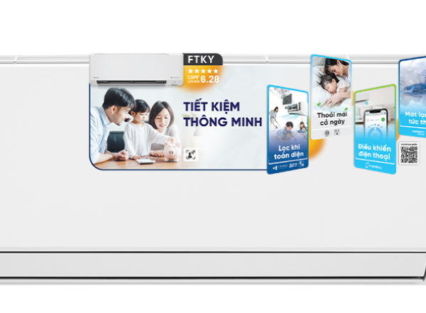 Điều Hòa Inverter 2.0 HP FTKY50ZVMV - Model 2025