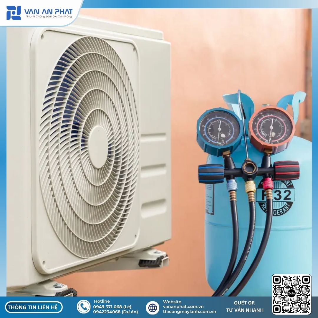 máy lạnh không mát do bị thiếu gas