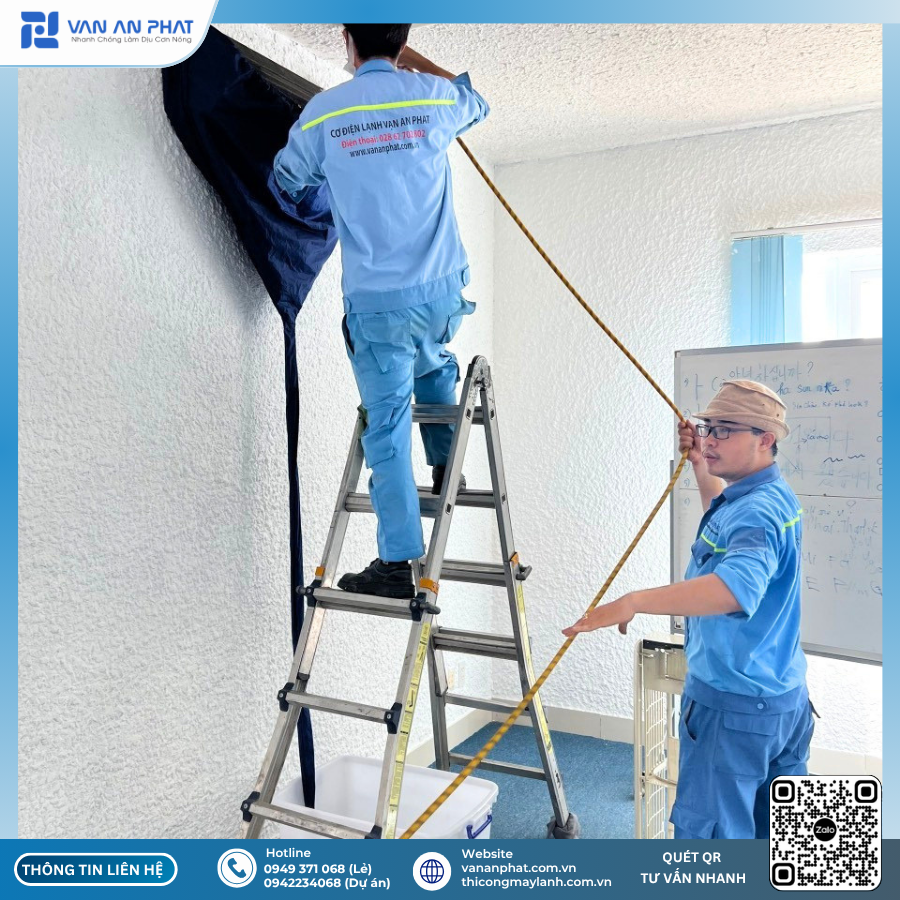 Vệ sinh máy lạnh quận Bình Thạnh