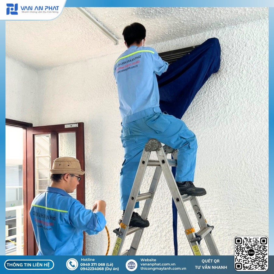 Vệ sinh máy lạnh quận Bình Thạnh