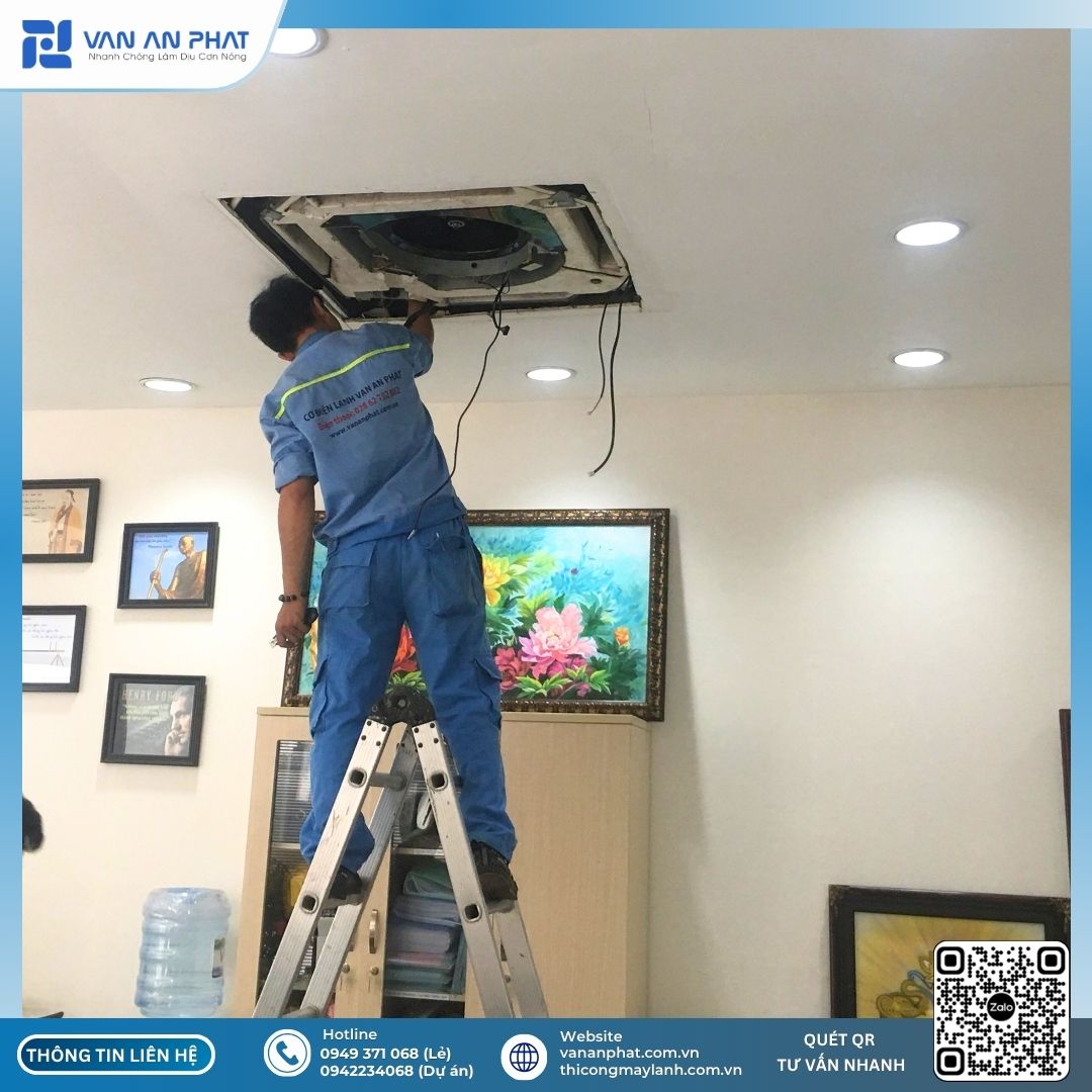 sửa máy lạnh âm trần