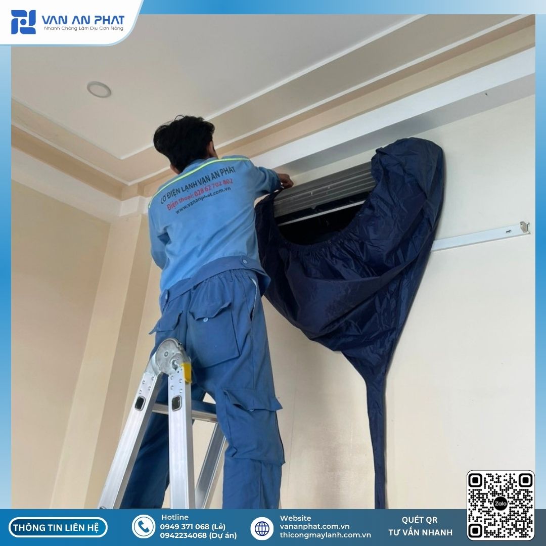 vệ sinh máy lạnh định kỳ uy tín