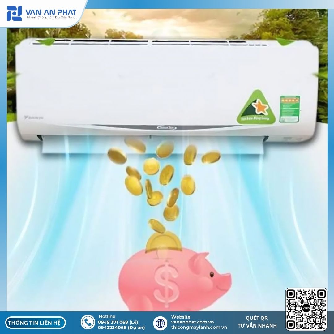 máy lạnh tiết kiệm điện daikin