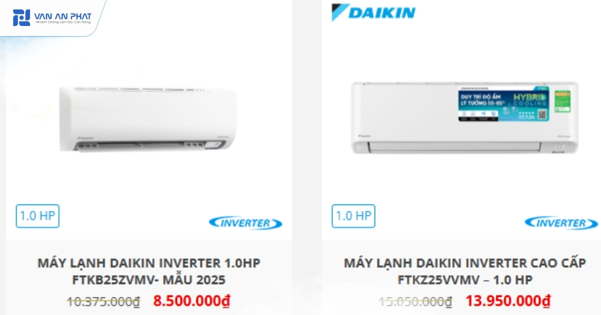 máy lạnh 1 ngựa tiết kiệm điện