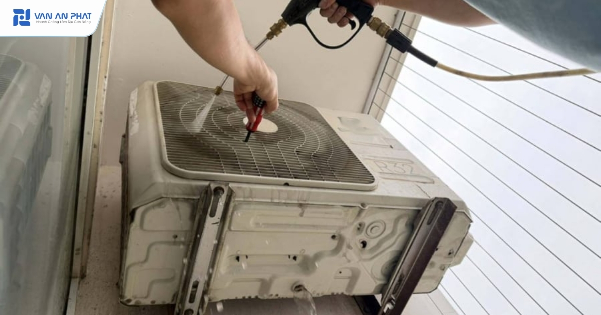 cục nóng máy lạnh kiu to cách khắc phục