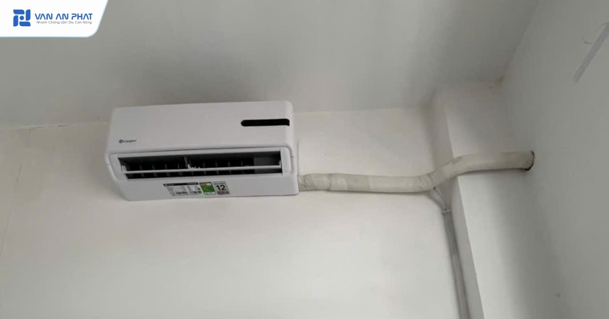 Ống xả nước máy lạnh bị tắc