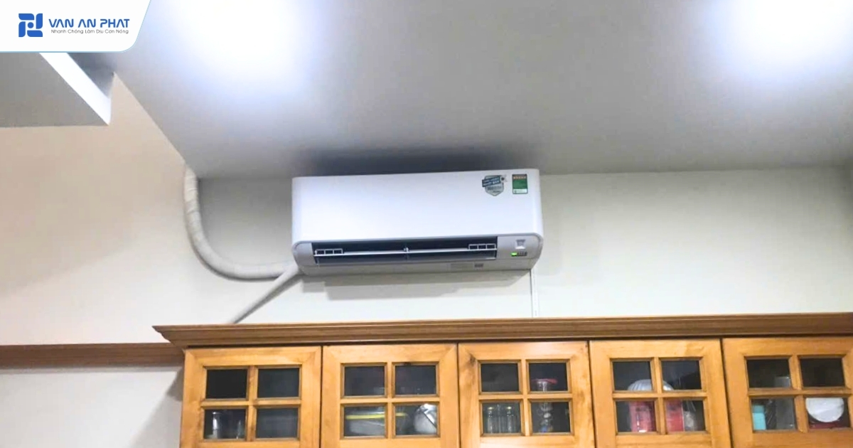 Ống xả nước máy lạnh bị tắc