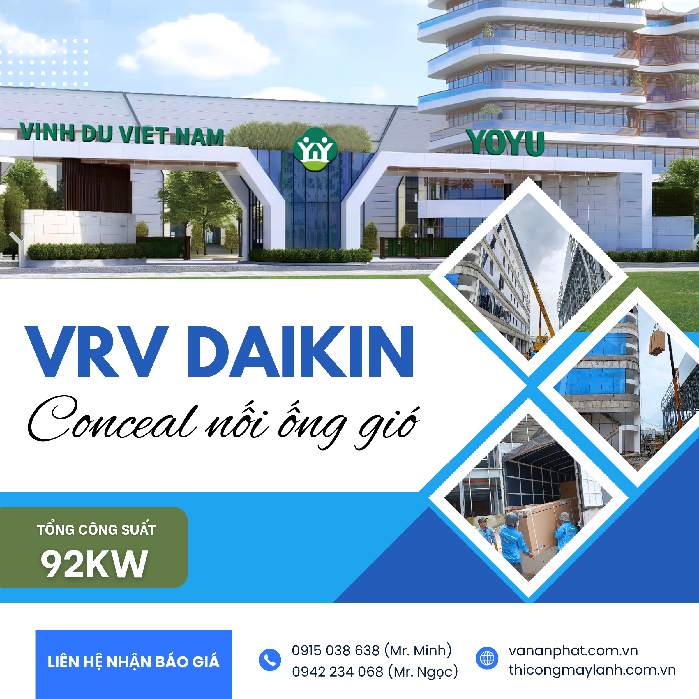 hệ thống ĐHKK VRV Daikin